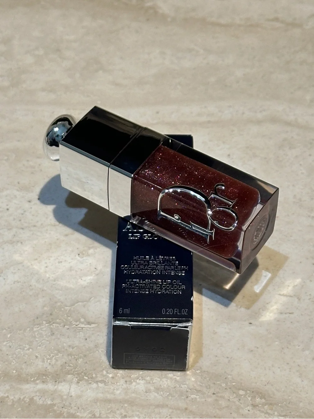 Dior Lip Glow Oil - 088 Mocha Sparkly Finish